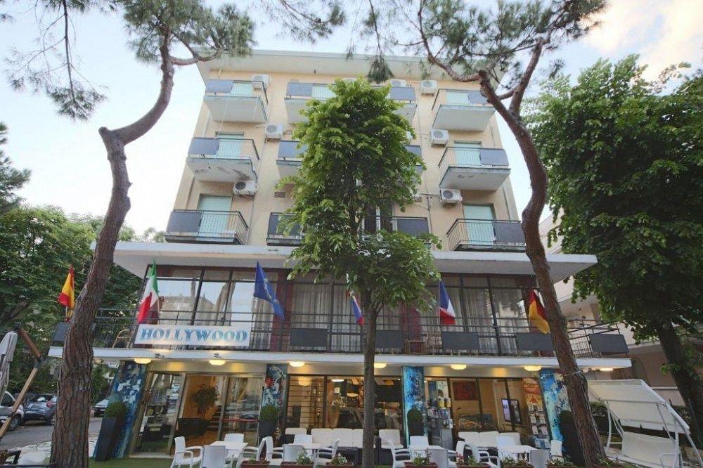 Hotel Hollywood Риччоне Экстерьер фото
